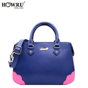 2015 exquisite new minimalist blue color in autumn and winter fashion handbags slung bags women