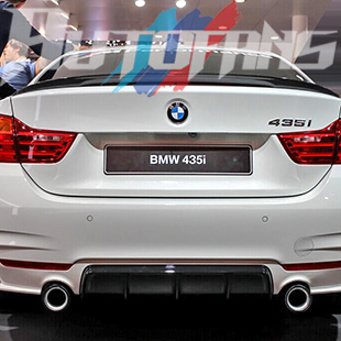 BMW宝马F32/F33/F36 4系435i M performance款碳纤维后唇AF-0374