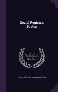 【预售】Social Register, Boston
