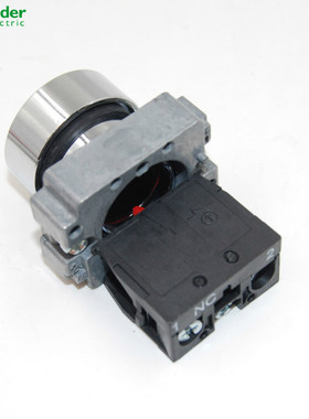 原装正品 施耐德 22mm平头按钮开关 XB2-BA22C 自复位 1NC 黑色