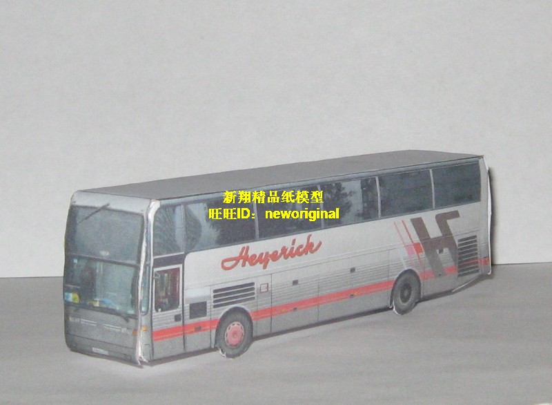 南美洲 巴士 公交车 旅游车旅游巴士旅行车客车汽车模型