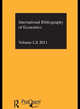 【预售】Ibss: Economics: 2011 Vol.60: International Bibli