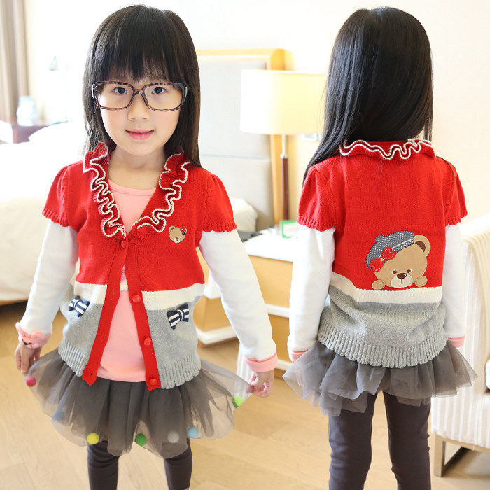 Gilet fille XINDI BEAR - Ref 2070968 Image 1