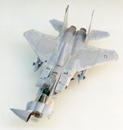 纸乐多 ModelArt F-15C[飞机] 手工拼装DIY立体纸模型礼品