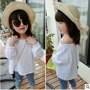 Chemise fille à manche longue - Ref 2087181 Image 1