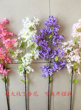 丁香家居客厅门楣樱花软装饰新品