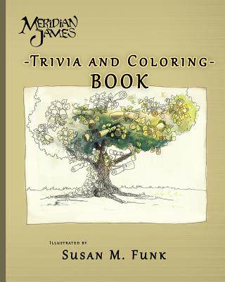 【预售】Meridian James: Trivia and Coloring Book