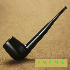 【全国包邮】云南真正黑檀木烟斗(直式)/带全套配件/送赠品