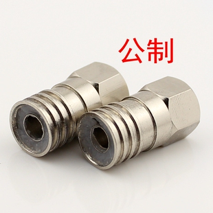 数字电视接头75 冷压式 有线电视 RG6 F头 有线电视接头 全铜