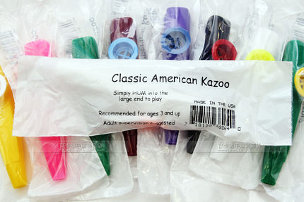 美国正品 Kazoobie 塑料 卡祖笛 Kazoo 吉他伴侣