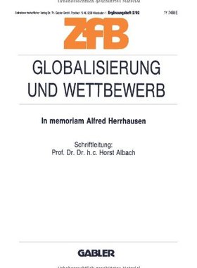 【预售】Globalisierung Und Wettbewerb: In Memoriam Alf...