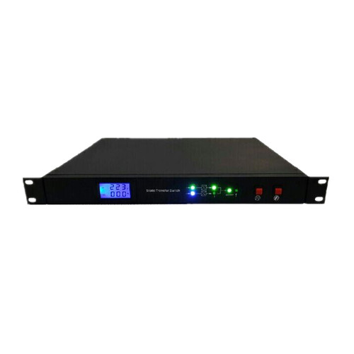 1U机架式16A STS静态转换开关UPS双电源sts静态切换开关