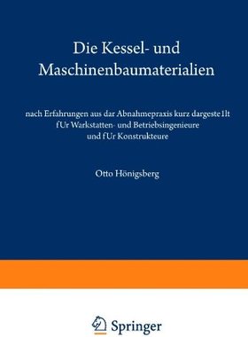 【预订】Die Kessel- Und Maschinenbaumaterial...