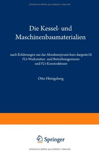 【预订】Die Kessel- Und Maschinenbaumaterial...