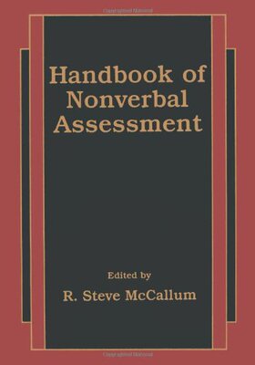 【预售】Handbook of Nonverbal Assessment