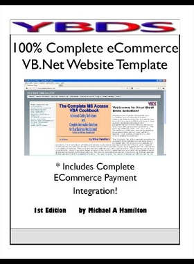 【预售】100% Complete Ecommerce VB.NET Website Template