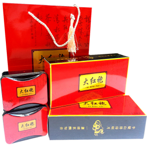 2019年大红袍茶叶武夷岩茶特级乌龙茶250g烟条礼盒装肉桂新茶包邮