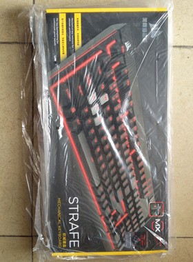 国行 海盗船 惩戒者Strafe 背光机械键盘樱桃游戏红轴