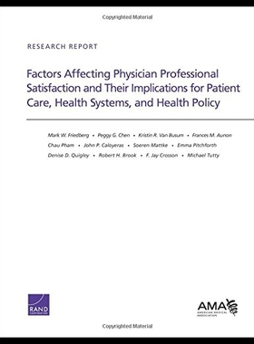 【预售】Factors Affecting Physician Profession
