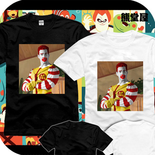 兄贵妖精哲学比利海灵顿教主鬼畜蓝蓝路衣服T恤短袖动漫