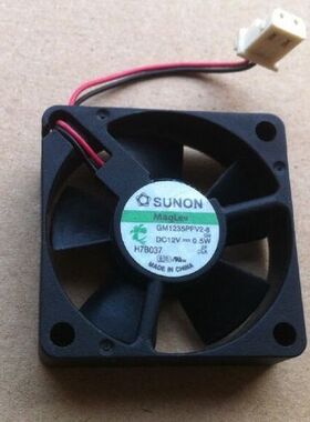 SUNON GM1235PFV2-8 12V 0.5W 3510 3.5cm/厘米 微型散热风扇
