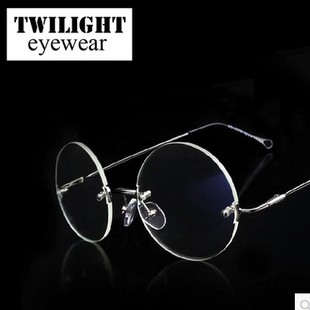 乔布斯同款眼镜框男光学近视可配复古眼镜架碟中谍网红平光镜