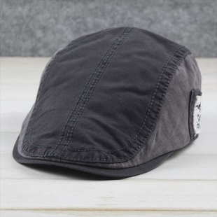 英伦风复古鸭舌帽春夏季单层男士贝雷帽文艺导演帽休闲时尚潮流帽