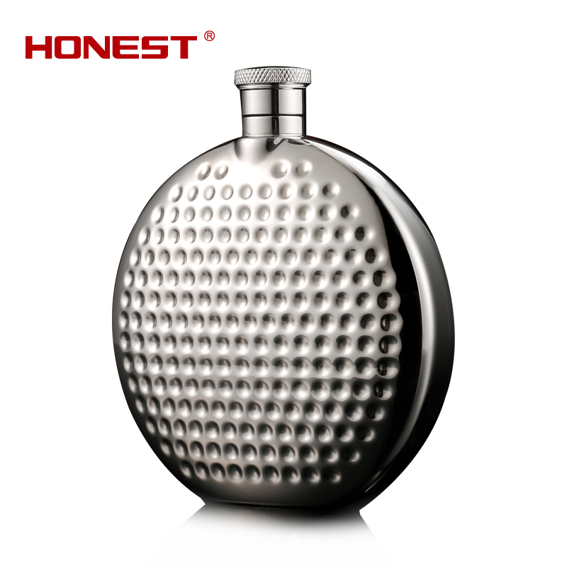 百诚金属便携式个性复古小酒壶