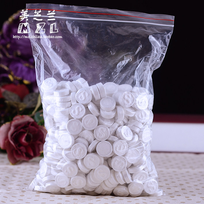 包邮美容院装大包压缩面膜纸500粒 眼帘纸膜糖果装无纺布泡丝瓜水