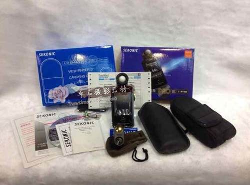 SEKONIC 迎光 L-478D KIT 触控式 测光表套装（含5度测光头）现货 - 封面