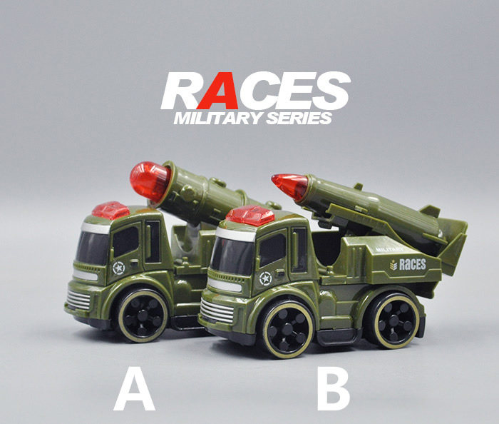 国外正版散货 中国导弹发射车 车模儿童玩具军事汽车坦克模型 2款