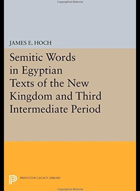 【预售】Semitic Words in Egyptian Texts of the New Kingdo