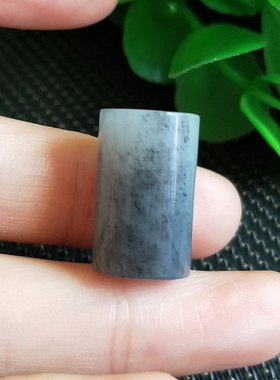 桶珠项链挂坠新疆和田玉籽料