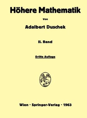 【预订】Vorlesungen Uber Hohere Mathematik: ...