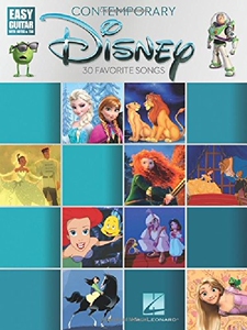 【预订】Contemporary Disney: Easy Guitar wit...