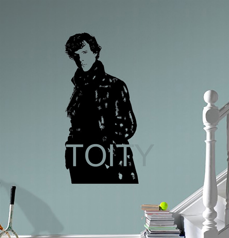 Benedict Cumberbatch本尼迪克特康伯巴奇贴画卷福贴纸缺爷肖像画