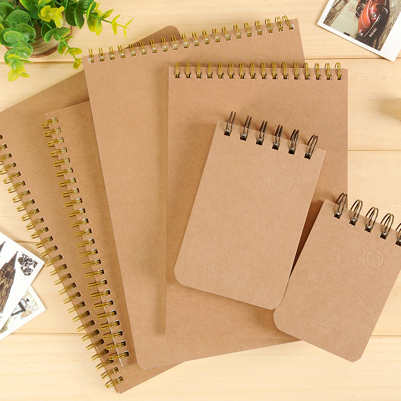 本木自然线圈本简约学生笔记本