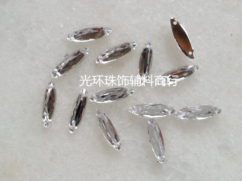 diy手缝钻石 4*15mm马眼平面白色压克力钻 缝衣服钻石 串珠批发,饰品/流行首饰/时尚饰品新,其他DIY饰品配件,淘宝优惠券,粉丝福利购,淘宝优惠卷
