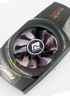 迪兰恒进hd6770恒金显卡单风扇
