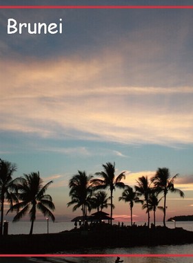 定制 文莱 美人鱼岛 旅游度假纪念品 磁性冰箱贴20379