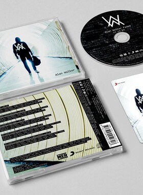 正版DJ舞曲专辑 艾伦 沃克 迷失Alan Walker Faded CD+ 卡贴