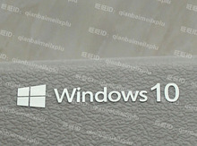 Windows 10电脑性能贴 美化贴 win10手机金属贴纸笔记本贴电脑贴