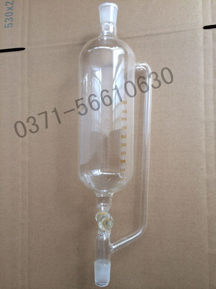 标准口带刻度恒压分液漏斗恒压滴液漏斗筒形漏斗500ml 1000ml