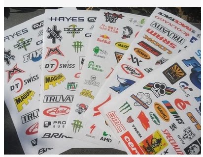 Autocollant pour vélo - Ref 2283875 Image 1