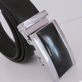 高端腰带 镶泰山玉男士 保平安事业顺遂 泰山守护 头层牛皮皮带