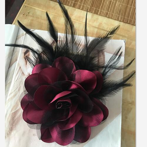 Broche Lovers en plume - Ref 1172853 Image 1