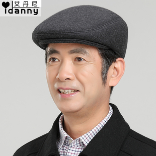 中老年人帽子秋冬鸭舌前进帽小头围老人男冬天爸爸爷爷小号老头帽