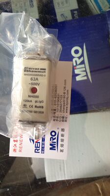 FerrazShawmut熔断器NH000GG50V63-0 NH000 63A