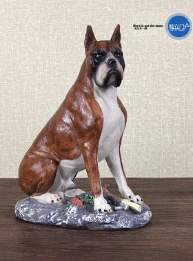 美式乡村风仿真动物模型工艺品