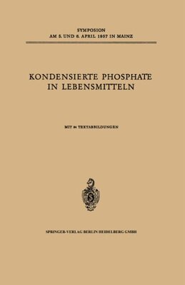 【预订】Kondensierte Phosphate in Lebensmitteln